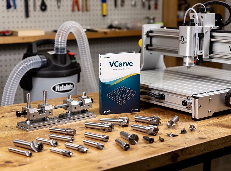 CNC accessories required for setup