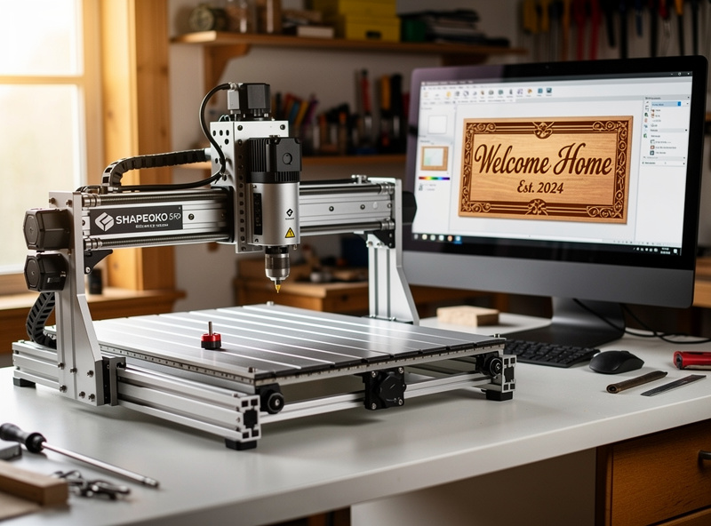 Shapeoko 5 Pro with Carbide Create software