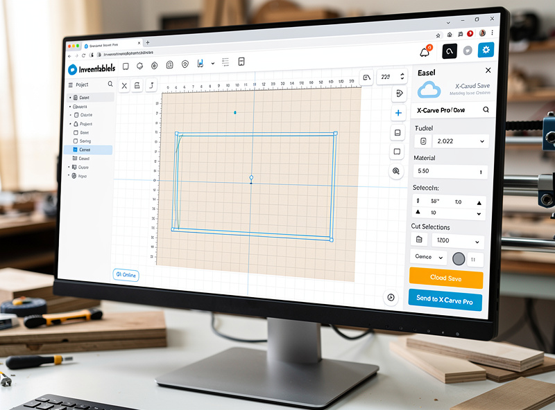 Inventables Easel browser-based CAM