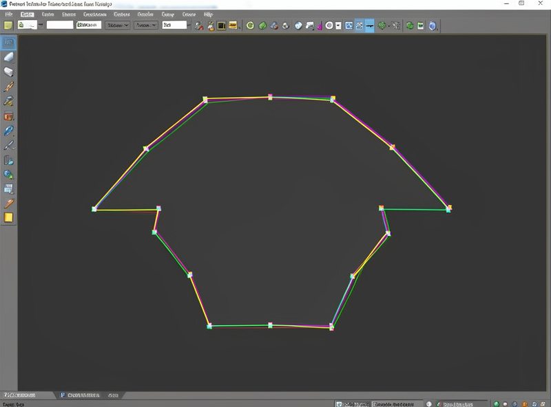 CAM software showing tabs placed along a profile toolpath holding a part to surrounding stock